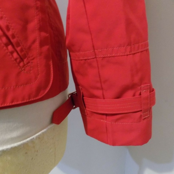 ETCETERA Tangerine Orange Belted Jacket, 00 - Picture 4 of 5